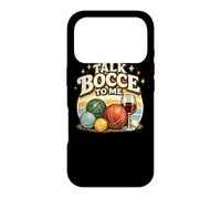 Talk Bocce To Me Retro Bocce Ball Player Team Case for iPhone 17 Pro