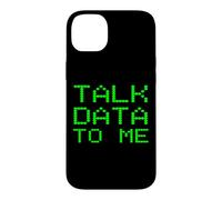 Talk Data To Me Funny Analyst Analysis Slogan Financial Joke Case for iPhone 14 Plus