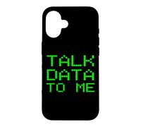 Talk Data To Me Funny Analyst Analysis Slogan Financial Joke Case for iPhone 16