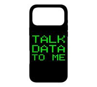 Talk Data To Me Funny Analyst Analysis Slogan Financial Joke Case for iPhone 17 Pro Max