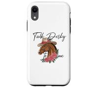 Talk Derby To Me Funny Horse Racing Derby Day Case for iPhone XR