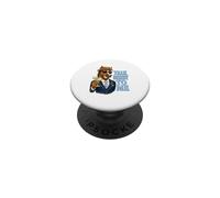 Talk Derby To Me Funny Horse Racing party equestrian humor PopSockets Adhesive PopGrip