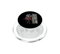Talk Derby To Me Horse Derby Race Day Equestrian Rider PopSockets PopGrip for MagSafe