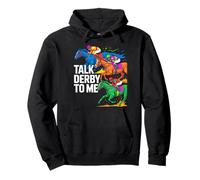Talk derby to me Horse Racing Equestrian Love Pullover Hoodie