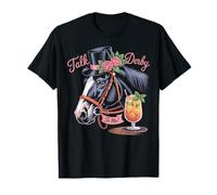 Talk Derby To Me Horse Rider Racing Track Race Horse Derby T-Shirt