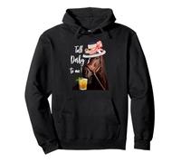 Talk derby to me horse wearing hat Pullover Hoodie