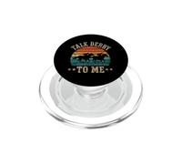 Talk Derby To Me Vintage Horse Race Derby Lover Equestrian PopSockets PopGrip for MagSafe