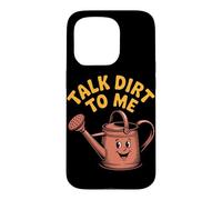 Talk Dirt To Me Funny Gardening Plant Lover Case for iPhone 15 Pro