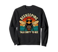 Talk Dirty To Bee Retro Pollinator Apiarist Sweatshirt