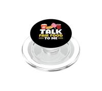 Talk Fair Food To Me Cotton Candy Lover Funnel Cake PopSockets PopGrip for MagSafe