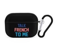 Talk French To Me Printed Bluetooth Earbuds Case Colorful Wireless Headphones Covers Compatible With AirPods Pro 2