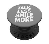 Talk Less Smile More PopSockets Adhesive PopGrip