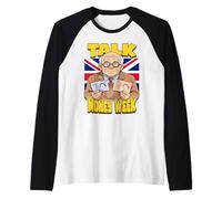 Talk Money Week UK Celebrate Currency Management Raglan Baseball Tee