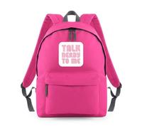 Talk Nerdy To Me Nerd G ackpack Rucksack 18L Bag - 42 x 31 x 21cm