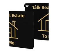 Talk Real Estate To Me Slim Case Compatible with iPad 10th 9th 8th 7th Generation 2022 2021 2020 2019 Protective Cover Stand