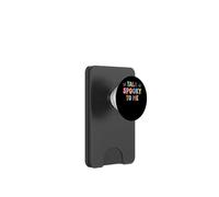 Talk Spooky To Me Halloween Statement PopSockets PopWallet for MagSafe