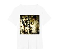 Talk Talk Band Simon Brenner by Simon Fowler T-Shirt, Women's Plus, White, 2X