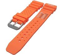 Talk Time ND Limits Silicone Watch Strap Divers Band Orange 22mm