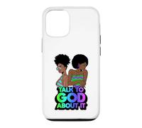 Talk to God about it black christian melanin christians love Case for iPhone 12/12 Pro