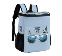 Talk To Me Goosees Cooler Backpack Insulated Ice Chest Bag Lunch Box Rucksack for Men Women