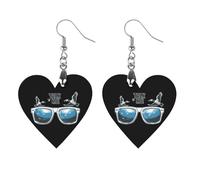 Talk To Me Goosees Earrings Wooden Dangle Earring Drop Earrings Pendants Craft for Women