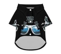 Talk To Me Goosees Hawaii Shirt Print Dog Clothes T-Shirt Beach for Puppy Cat S
