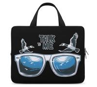 Talk To Me Goosees Laptop Bag Sleeve Funny Tablet Case Protective Carry Bag Briefcase with Handle 10inch