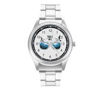 Talk to Me Goosees Mens Watches Print Analog Quartz Watch Business Wristwatch Casual
