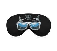 Talk to Me Goosees Sleep Mask Soft Eye Mask Eye Cover Eyeshade Blindfold with Adjustable Strap