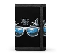 Talk to Me Goosees Wallet Slim Trifold Purse Card Holder Money Pouch Organizer Wallets