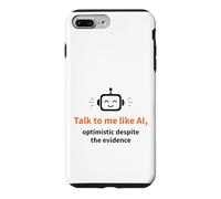 Talk to Me Like AI Optimistic Robot Case for iPhone 7 Plus/8 Plus