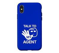 "Talk To My Agent" AI Software Engineers Humor Meme Case for iPhone X/XS