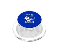 "Talk To My Agent" AI Software Engineers Humor Meme PopSockets PopGrip for MagSafe
