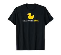 Talk To The Duck Computer Coding T-Shirt