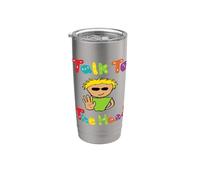 Talk to The Hand Stainless Steel Insulated Tumbler
