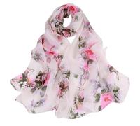 Talk To The Headscarf Printing Soft Ladies Scarves Scarf Wrap Peach Lighted A One Size