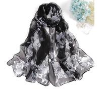 Talk To The Headscarf Printing Soft Ladies Scarves Scarf Wrap Peach Lighted B One Size