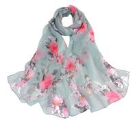 Talk To The Headscarf Printing Soft Ladies Scarves Scarf Wrap Peach Lighted One Size
