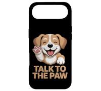 Talk to the Paw Cute Happy Puppy Dog Lover Design Case for iPhone Air