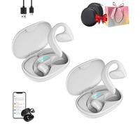 Talkbuds Translator, Qinuux Talkbuds, High-End Business Vylaras Ai Translation Earbuds Real Time, Ai Translation Earbuds Real Time for Travel Business Learning, 144 Languages & Accents