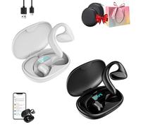 Talkbuds Translator, Qinuux Talkbuds, High-End Business Vylaras Ai Translation Earbuds Real Time, Ai Translation Earbuds Real Time for Travel Business Learning, 144 Languages & Accents