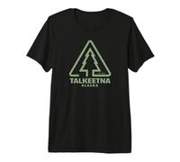 Talkeetna Alaska Tree Forest AK Premium T-Shirt