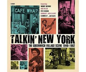 TALKIN' NEW YORK feat.THE WEAVERS, CISCO HOUSTON, BOB DYLAN, ODETTA 4 CD NEW