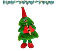 Talking and Dancing Christmas Tree - Musical Plush Figure with Light | Electric Interactive Toy - Small Christmas Stockings for Teens Girls Boys Women Men Festive Decorations