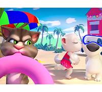 Talking Angela's Tropical Island Adventure - Talking Tom Shorts