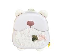 Talking Bear Backpack Toddler Backpack Cute Cartoon Animal, white, one size | Animated Preschool Backpack for Girls and Boys 3-6 Years Old Gifts for Kids 3D Deer