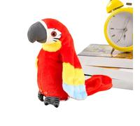 Talking Bird Toy | Children Plush Bird Doll,Interactive Twerking Repeating Parrot for Christmas Birthday Nursery Bedtime Backyard Outdoor Travel Daycare Classroom