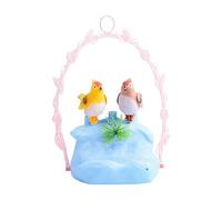 Talking Bird | Voice-activated Sensor Singing Bird | Interactive Cute Electronic Animal Figurine for Pet Enrichment Toddler Boy Girl Room Decor Kindergarten