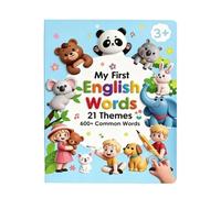 Talking Books for Kids Vocabulary Recognition Educational Audiobook | Educational Reading Toy for Boys Girls Preschoolers Kindergarten Daycare Bedtime Car Rides Home Travel Classroom