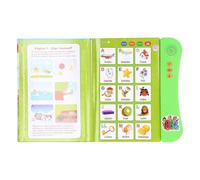 Talking Books,Sensitive Touch Bilingual Educational | Interactive Book with Sound,For Boys Girls From 3 Years Old, Birthday, Children's Day, Home and School, Travel, Outdoor Play